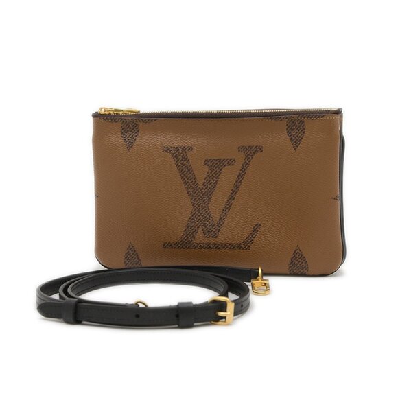 LOUIS VUITTON Brown Monogram Shoulder Bag - Picture 1 of 8